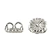 Trustmark 925 Sterling Silver 4mm Orange Fire Created Opal Ball Stud Post Earrings, Orlena