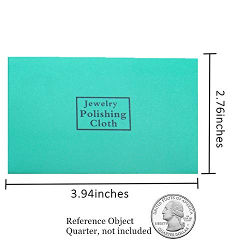 Polishing Cloth for Sterling Silver Gold Platinum Brass and Copper, kockuu Jewelry Cleaning Cloth, Individually Packed in Premium Card (25) - Thumbnail 4