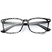WearMe Pro - Classic Rectangular Retro Clear Glasses