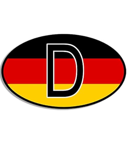 ALLEMAGNE-FRANCE Allemand-Français Agitant Le Drapeau 50mm Vinyle Autocollant X4 | UK