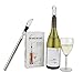Wine Wand - the ultimate wine cooler, chiller, aerator accessory - 2 cooling / chilling wands, an aerator/pourer in each pack - wine can breathe , white, rose, red, champagne, cava, prosecco.