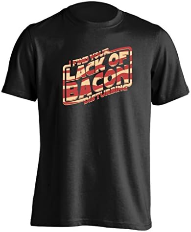 I Find Your Lack of Bacon Disturbing - Mens Design T Shirt