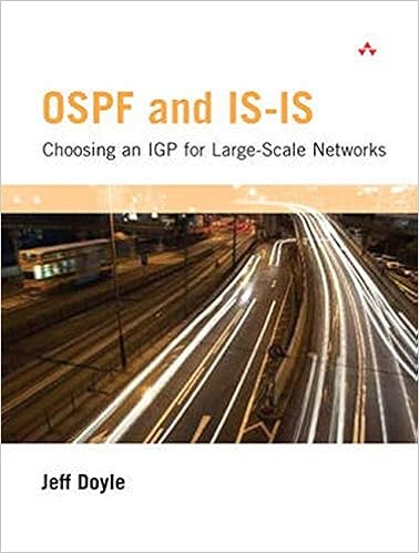 Ospf And Is Is Choosing An Igp For Large Scale Networks Choosing An Igp For Large Scale Networks Choosing An Igp For Large Scale Networks Choosing An Igp For Large Scale Networks Computer Science Books