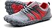 Oranginer Men's Barefoot Shoes Big Toe Box Minimalist Running Shoes for Tennis Run Walk Athletic Gray/Red Size 10