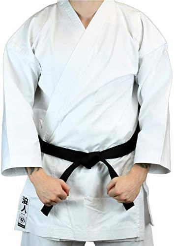 BytomicWhite Adult Ronin Middleweight Karate Uniform