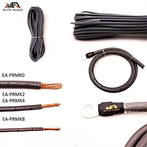 image for Elite Audio 4 Gauge CCA Premium Amp Kit - EA-PRMK2 Complete Amplifier 