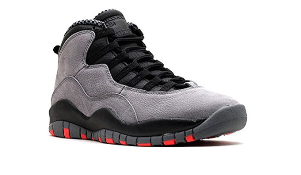 Jordan Air Retro 10 Hombres Zapatos De Basquetbol Cool Gris/Infrared-Negro  310805-023, Gris, 13 : Ropa, Zapatos y Joyería - Amazon.com