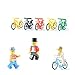 Minifigures Set (20+6) Include Lego-Compatible Building Bricks Community Mini People and Accessories/Parts