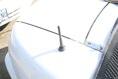 The Stubby Antenna Replacement | Mazda Miata 1992-1998 | 4 inches | Made in USA | Installs in Seconds | Break, Chip, & Fade Resistant
