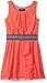 Amy Byer Girls' Big Sleeveless Ruffle Front Dress with Novelty Belt