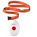 SINGCALL Oval Rounded Shape Lightweight, Comfortable More Convenient,Olderly Patients Children Patrol Officers' Calling, 1-Button Pager APE160