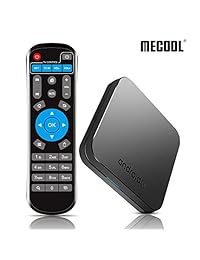 MECOOL Android 8.1 Smart TV Box con Amlogic S905X2 de cuatro núcleos, 4 GB de RAM 32 GB de ROM, soporte 2,4 G   5 G de banda dual WiFi 4K Full DH Bluetooth 4.1