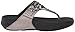FitFlop Women's Biker Chic Flip Flop, Pewter, 6 M US