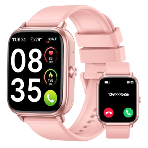 Smart Watches for Women, Upgraded Smartwatch 20 Days Battery, Answer Dial Call 1.83" Fitness Trackers with Heart Rate/Sleep/Fitness Monitor, 112+ Sport Modes, IP68 Waterproof Activity Tracker