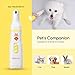 Mugenter Low Noise Dog Nail Grinder & Cordless Hair Trimmer Grooming Tools for Small & Medium Dogs, Cats and Other Pets