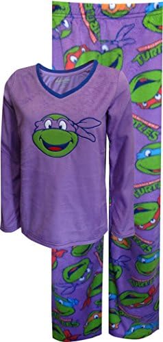 Richard Leeds Teenage Mutant Ninja Turtle Velvety Soft Pajama For Women (Small)
