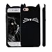 iPhone 6s Plus Case, MC Fashion Cute 3D Black Meow Party Cat Ears Kitty Whiskers Soft Silicone Case for iPhone 6s Plus (2015) & iPhone 6 Plus (2014) (Black)