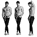 4-rth Men's Long Cuffed Jogger Yoga Sweat Pant Modal French Terry Made in America Caliifornia Stretch Fit European Style
