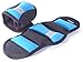 Tone Fitness Wrist/Ankle Weights (Pair), 3 lb, Blue