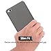 Xiaomi Redmi 4A Case + Screen Protector, Gzerma Soft Shock-Absorption Scratch Resistant TPU Durable Protective Cover and High Definition (HD) Clear, Bubble Free Phone Film for Xiaomi Redmi 4A, Gray