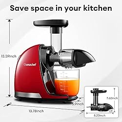Slow Juicer Machines, AMZCHEF Masticating Juicer