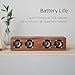 SEVIZ Four Retro Wireless Bluetooth Speaker, 40W Stereo Sound, Bluetooth 5.0 with 4 Hours Playback, Portable Speaker, for Home, for Outdoor, for Travel, FM Radio, 10m Wireless Range, Wooden Speakerthumb 4