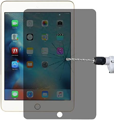 TEMPEREDFILMS Tempered Glasss Film for iPad 0.33mm 9H 2.5D Privacy Anti-glare Explosion-proof Tempered Glass Film for iPad mini 4