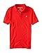 Aeropostale Men's A87 Solid Logo Piqu? Polo Shirt M Red Sky
