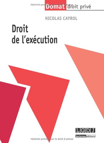 Droit de l'exécution