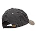 e4Hats.com NASA Insignia Embroidered Washed Two Tone Cap - Black Khaki OSFM