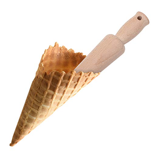 Westmark Wafel- en ijshoornvorm, lengte: 28 cm, onbehandeld beukenhout, lichtbruin, 30052270 - Image 5