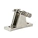 Amarine Made Stainless Steel 90° Bimini Top Deck Hinge,Angled deck hinge with Removable Pin,5/8