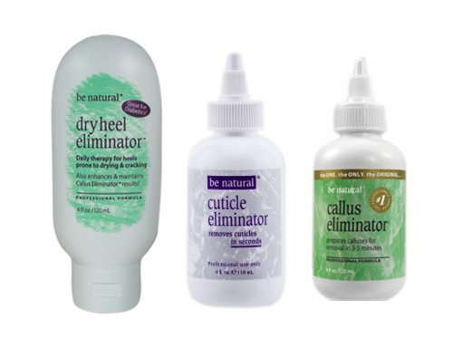 Prolinc Pedicure Set, Callus Eliminator, Dry Heel Eliminator and Cuticle Eliminator, 4oz by ProLinc