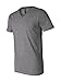 Bella Canvas Men's Jersey S/S V-Neck Tee Deep Heather