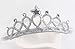 DANMY Baby Girl Rhinestone Crown Headbands Toddler Princess Headband Hair Accessories (2PCS)
