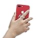 Spigen Style Ring Cell Phone Ring Phone Grip/Stand/Holder for All Phones and Tablets - Red