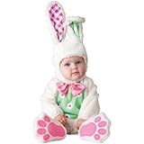 InCharacter Baby's Baby Bunny Costume, White, Medium