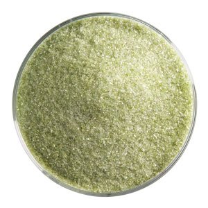 5 Oz Pine Green Transparent Fine Frit - 90 Coe