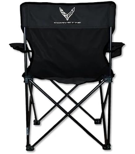 Amazon.com: Corvette Travel Folding Chair with C6 Logo - Sporting
