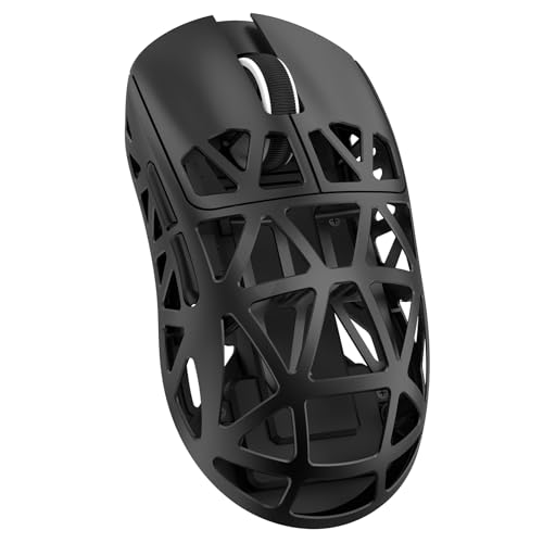 ATTACK SHARK R2 Magnesium Alloy Gaming Mouse, PixArt PAW3950 Sensor, Wireless 8K, 48g Superlight, BT/2.4G/Wired, Adjustable DPI 42000, for Win11/Xbox/PS/Mac