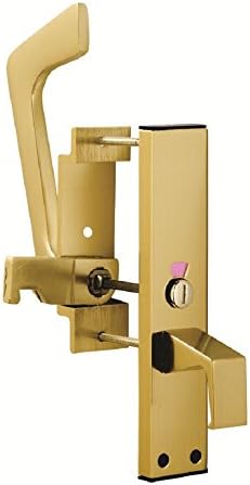Disabled Toilet Handle Set - Finish - Gold Anodised Aluminium (GAA) by City Deco Centre