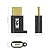 ICZI USB Type C Adapter (2pcs), Gold-Plated USB Type C to Micro USB 2.0 Adapter Connector Support OTG with 56K Resistor