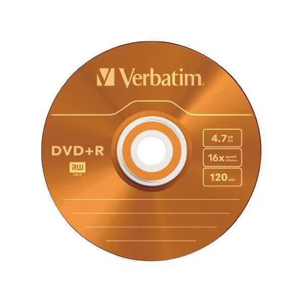 Verbatim DVD+R Advanced AZO 16x Speed Colour Surface 5er Pack Slim Case DVD-Rohlinge – Bild 7