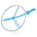 Hand-Push Flying Spinning Dragonfly Stress Relieving Fidget Helicopter Toys Blue
