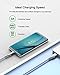 USB Type C Cable Fast Charger,(2-Pack 3.3FT+6.6FT) USB-A 2.0 to USB-C Nylon Braided Fast Charging Cord, for Samsung Galaxy S10 S9 S8 Plus,Note10 9 8,MacBook,Nintendo Switch, Pixel,(Grey)