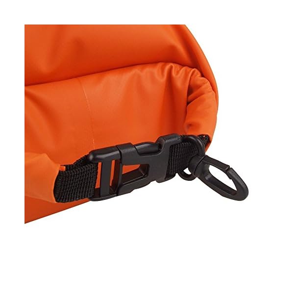 WINGONEER-Waterproof-Bag-Waterproof-Case-for-Swimming-Surfing-Fishing-Boating-Skiing-Camping-and-Other-Outdoor-Sports-Protest-Your-Personal-Item-Against-Water-Rain-Snow-and-Sweat-2L-Orange