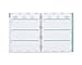 Blue Sky 2017-2018 Academic Year Weekly & Monthly Planner, Twin-Wire Bound, 8.5