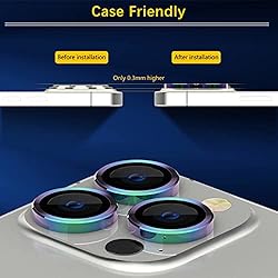 [4 Pack] UniqueMe Camera Lens Protector Compatible