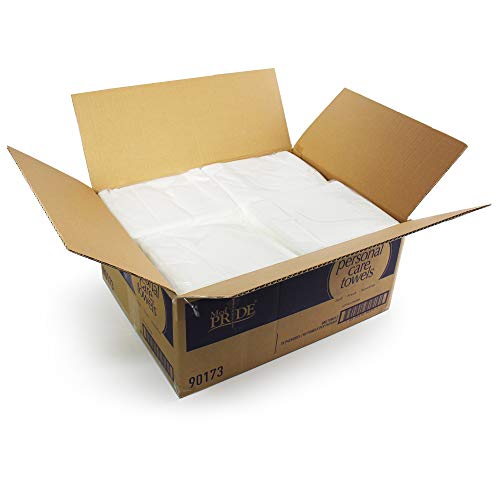 Medpride Disposable Dry Washcloths 800count, 8” by 13” Half Fold