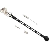 Tusk Billet Add-on Kickstand - Black Compatible with Yamaha YZ250F | 2010-2023; YZ450F 2010-2022, YZ250FX 2015-2024, YZ450FX 2016-2023; Titanium Bolt, Aluminum Stand, Steel Bracket